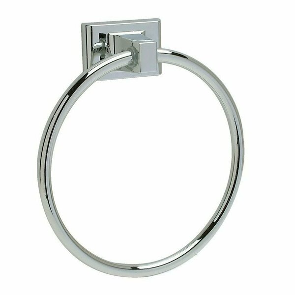 Pamex Campbell Collection Metal Towel Ring Bright Chrome Finish BC2CP30